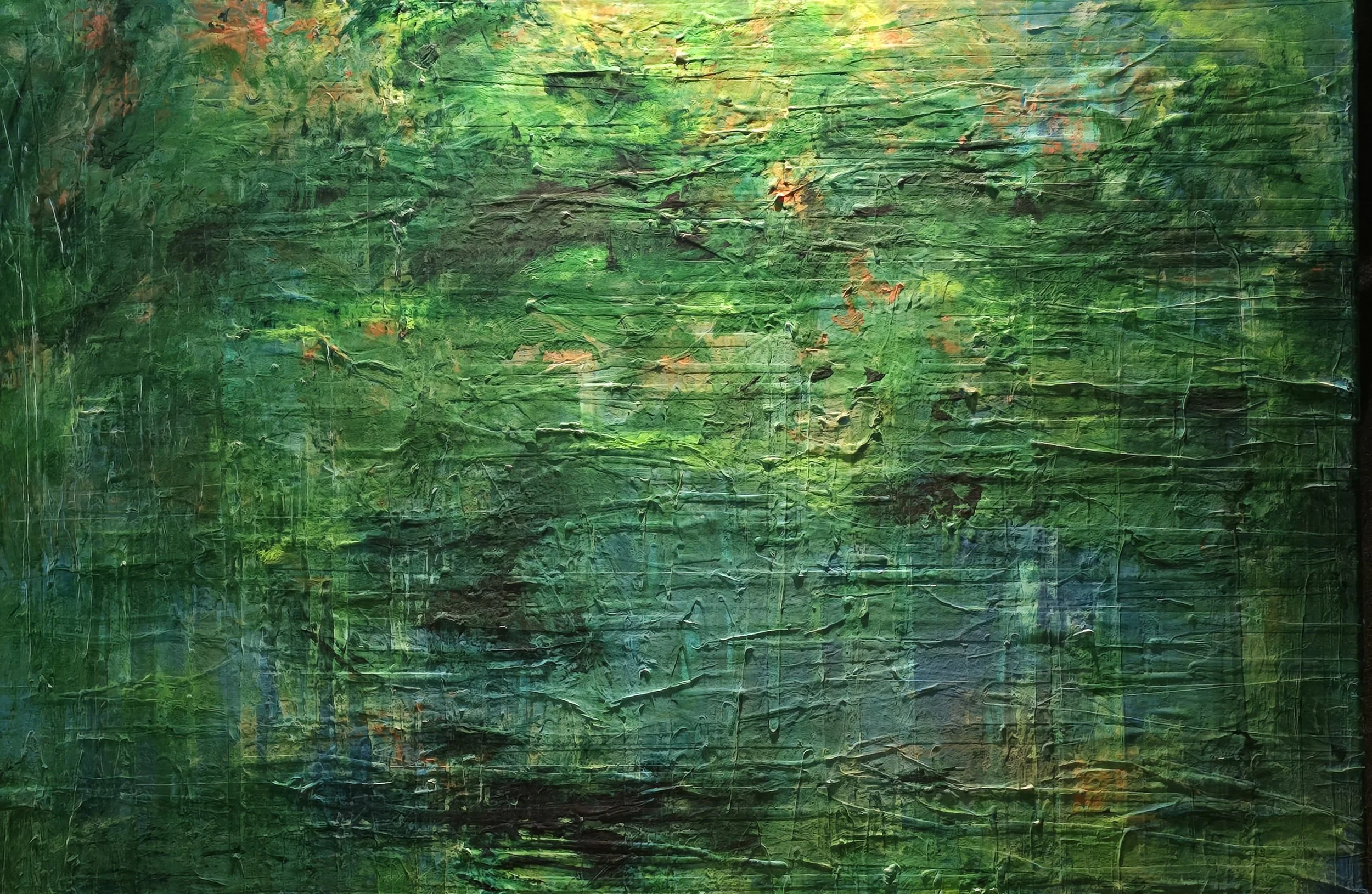 Green Day, 36x24, Acrylic ($1150)