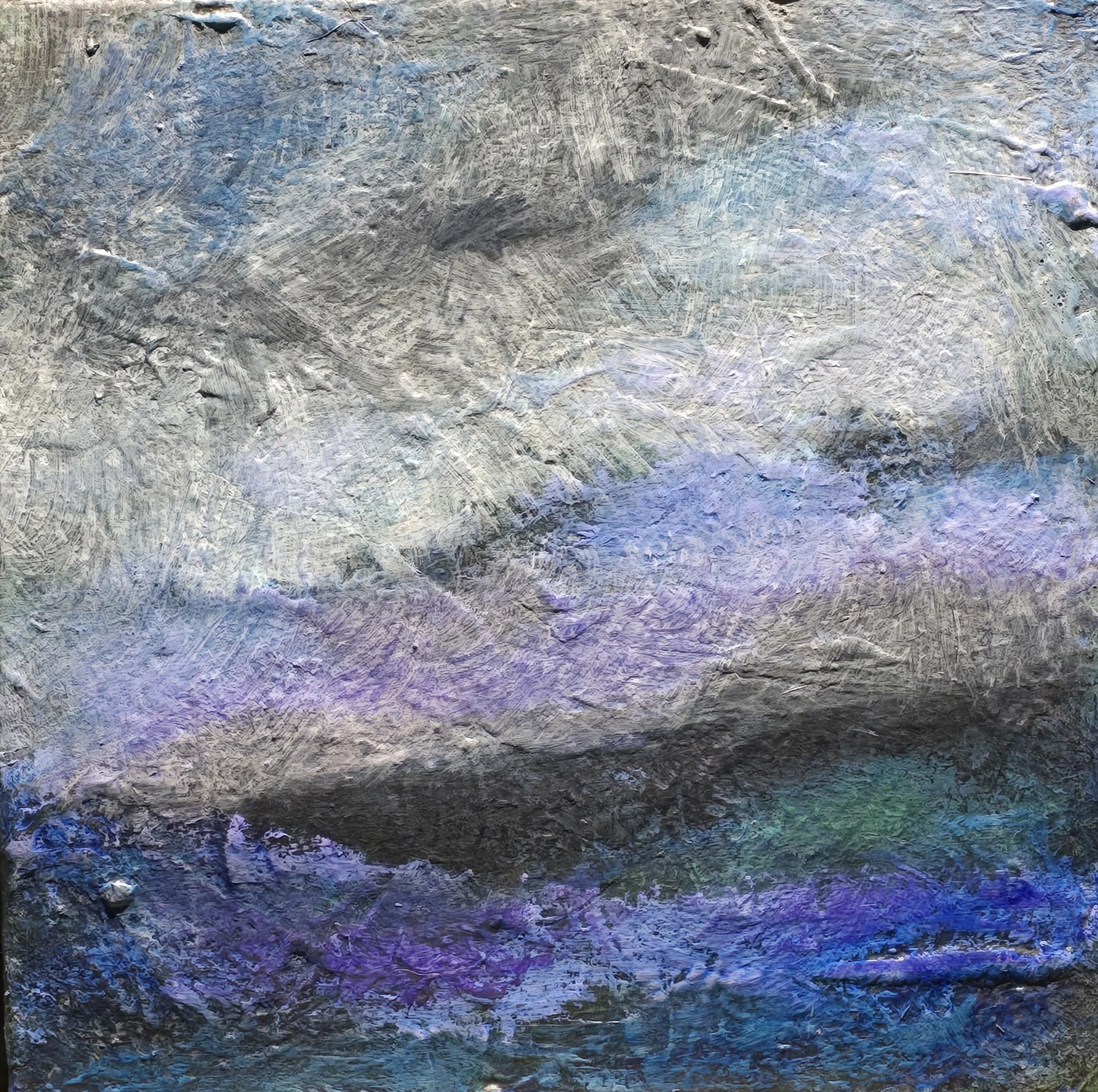 Into the Sea, 12x12, Acrylic ($275)