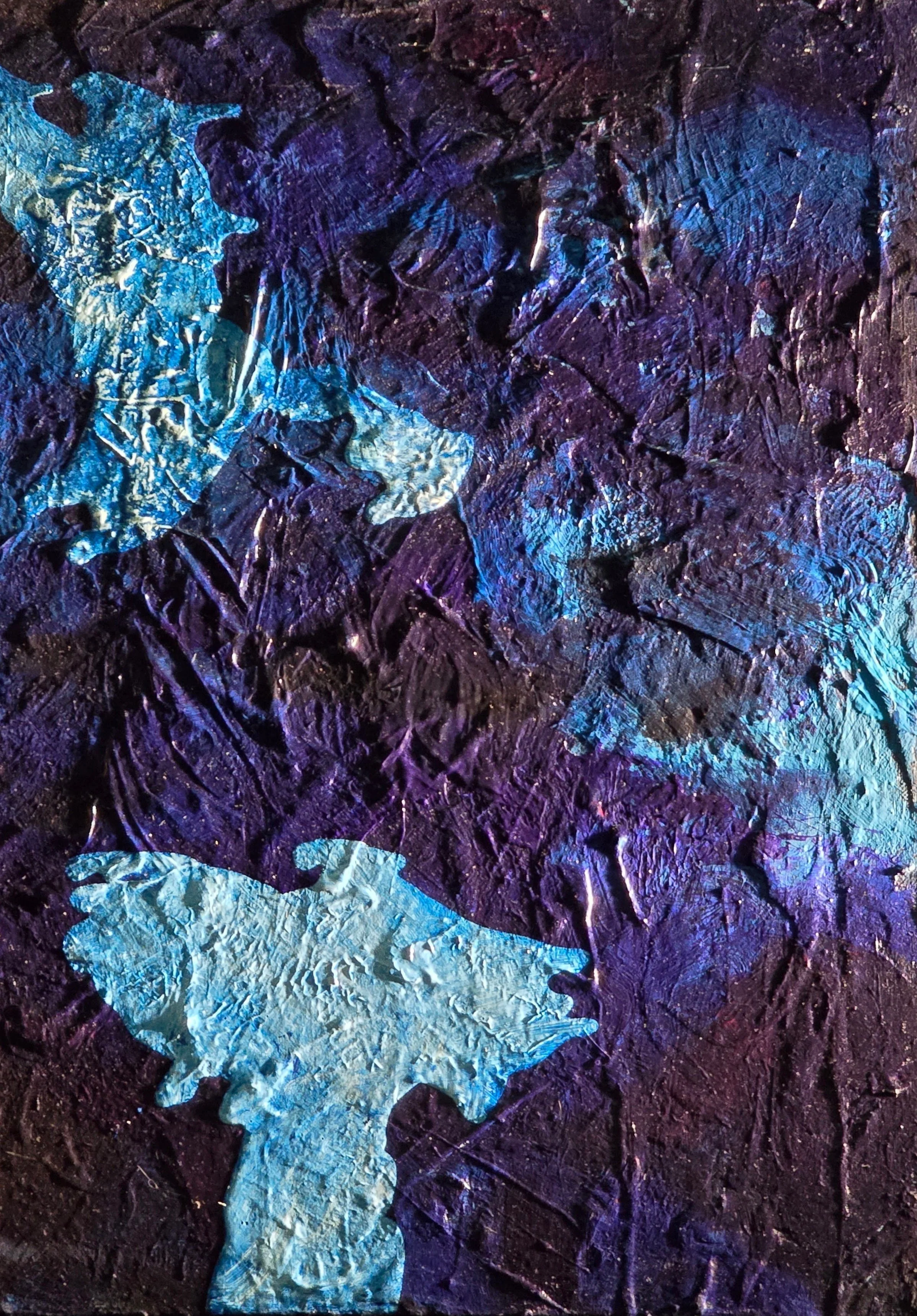 Moth, 20x16, Acrylic ($550)