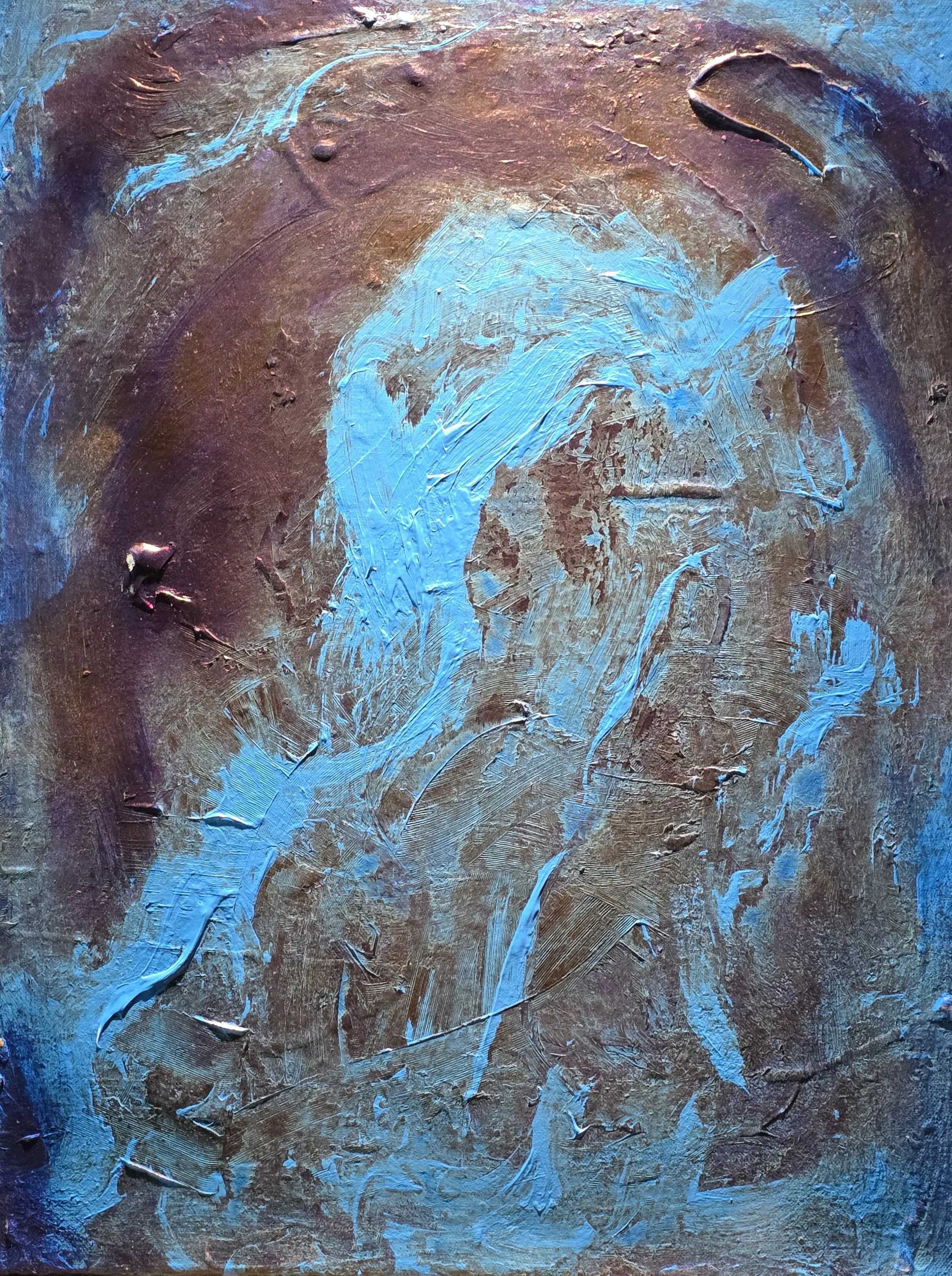 Oxidation, 24x18, Acrylic ($750)