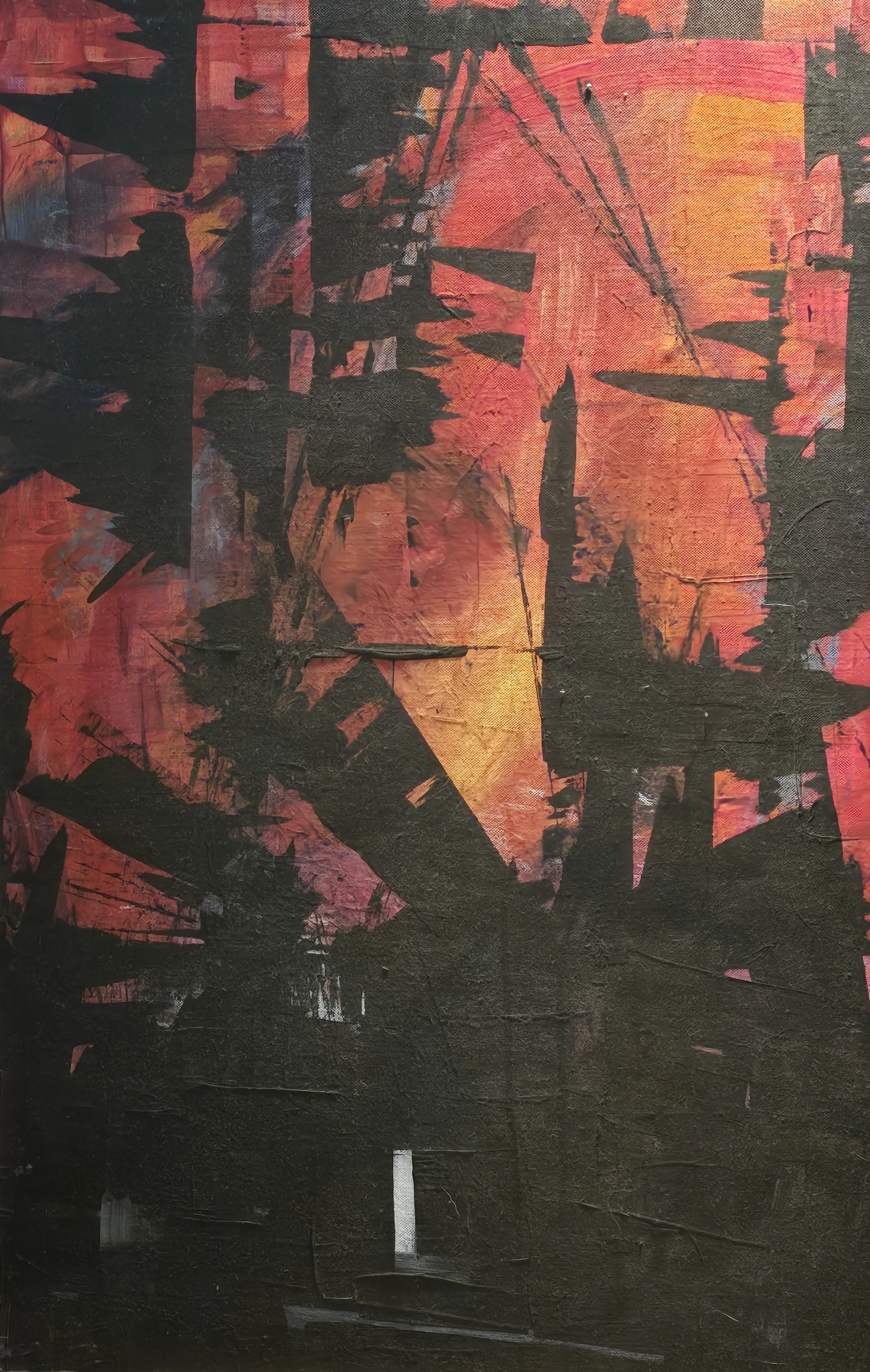 Refuge, 36x24, Acrylic ($1150)