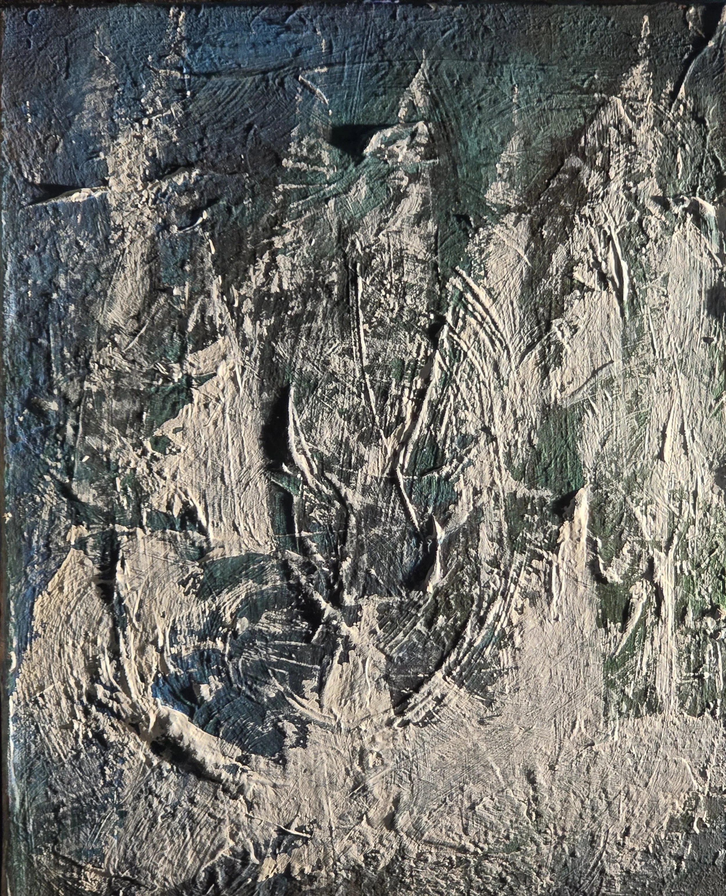 Snowy Night, 20x16, Acrylic ($550)