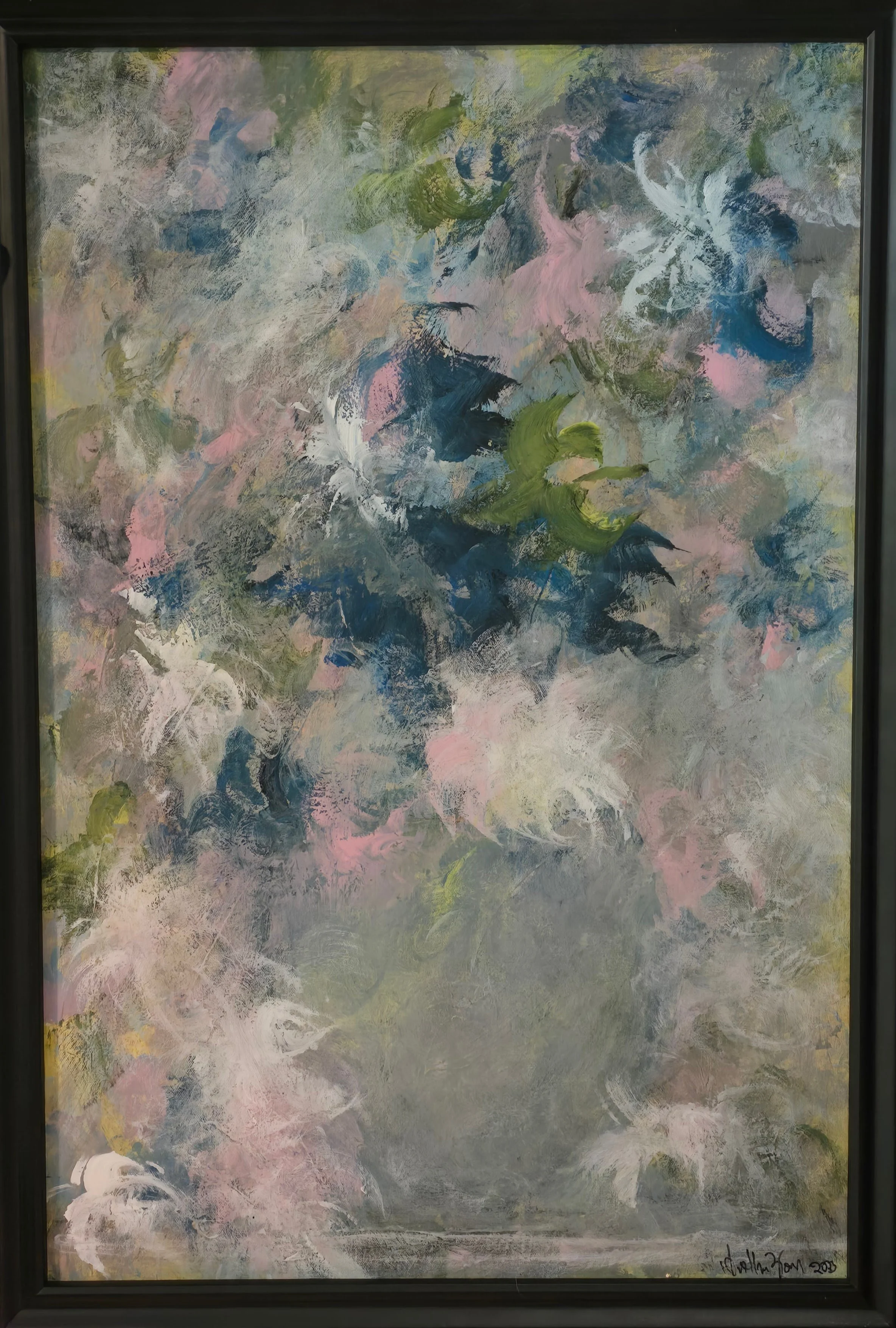 Spring Day Bouquet, 36x24, Acrylic ($1150)