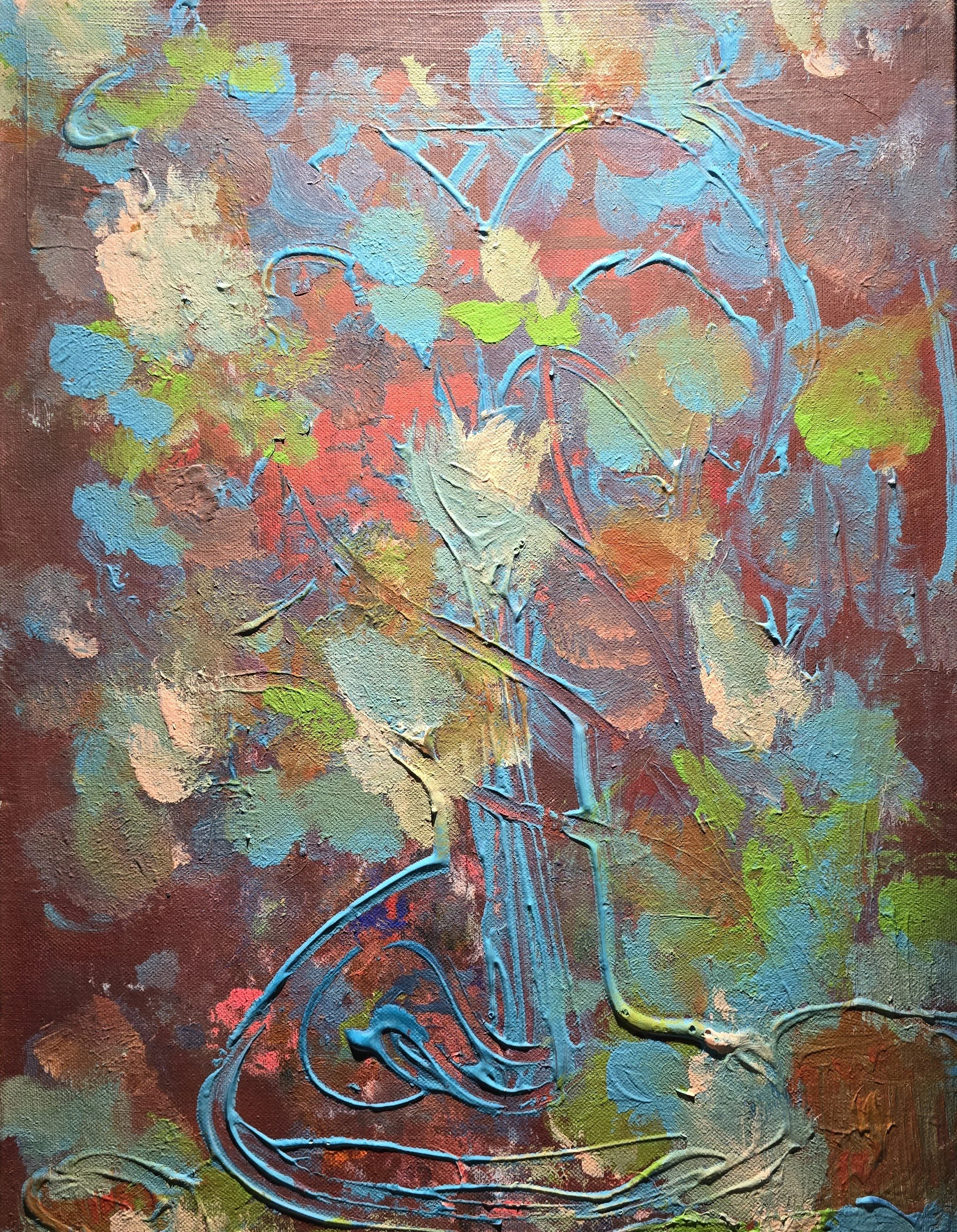 Vines, 22x16, Acrylic ($550)