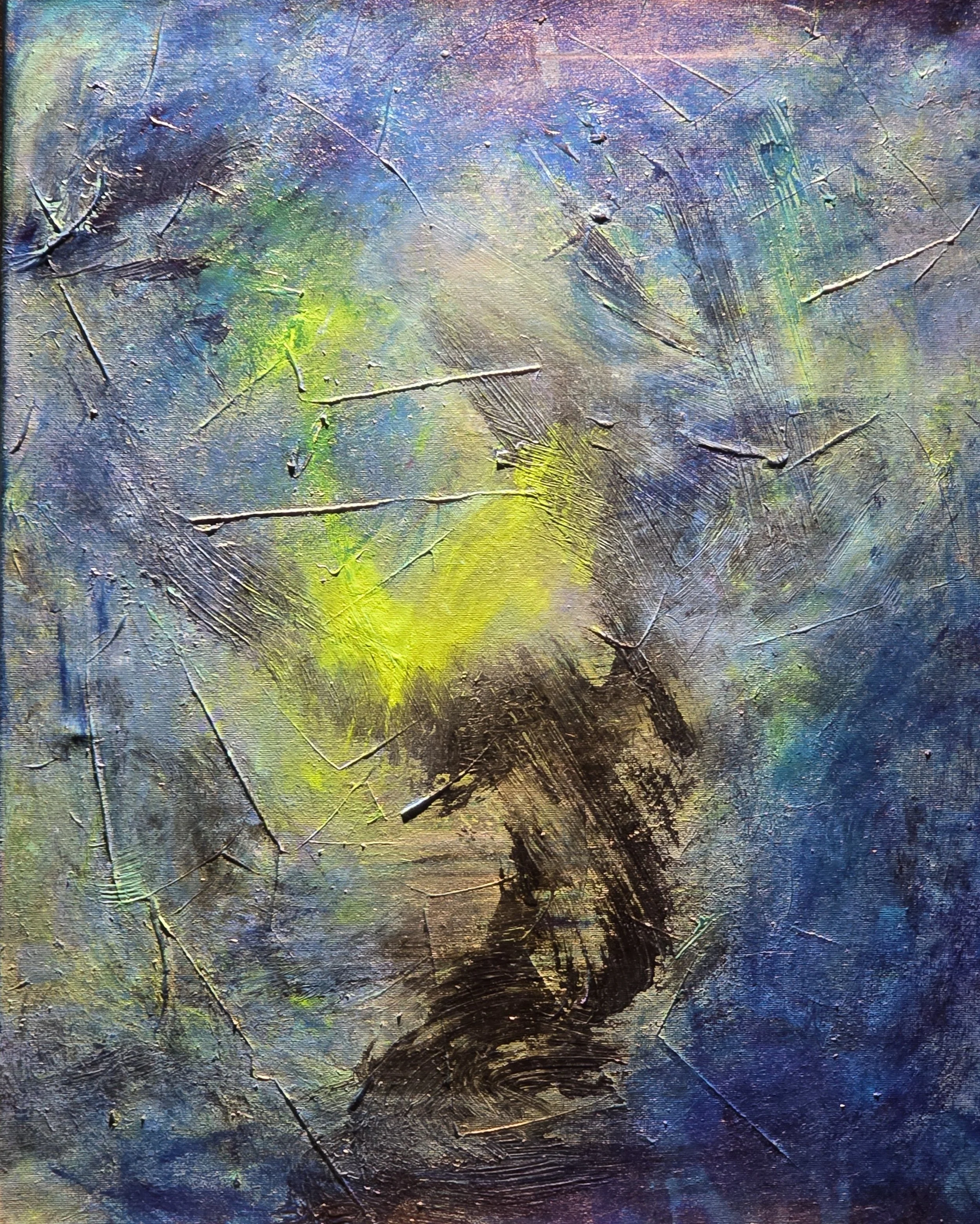 Waterscape #26, 20x16, Acrylic ($550)