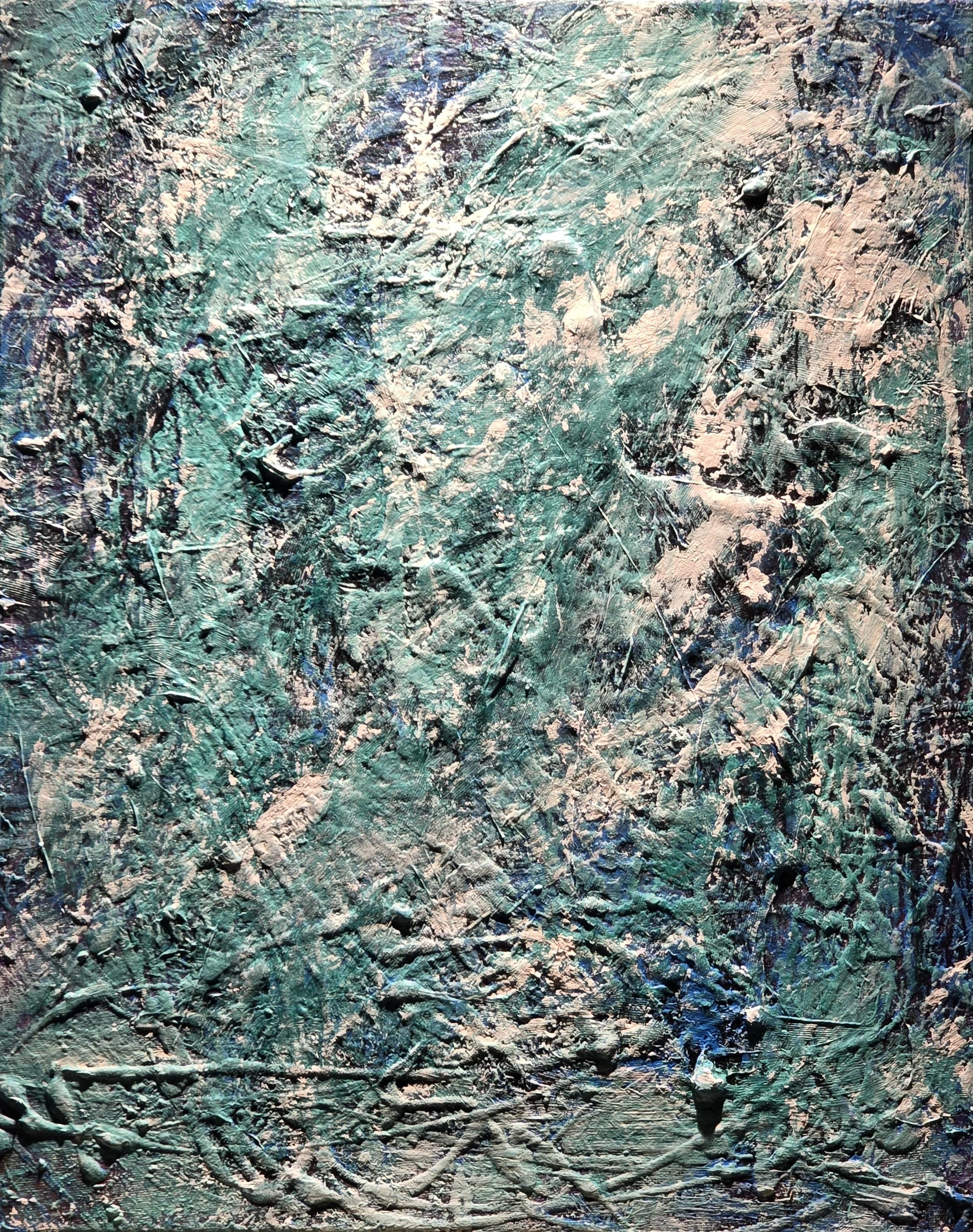 Woodscape, 20x16, Acrylic ($550)