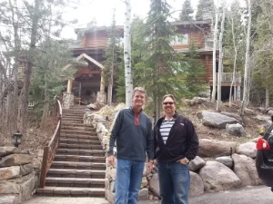 Preparing "the eagles nest" for our Lotus Retreat.