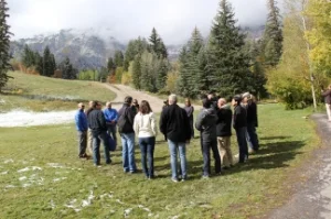 Group activities at the Sundance Resort