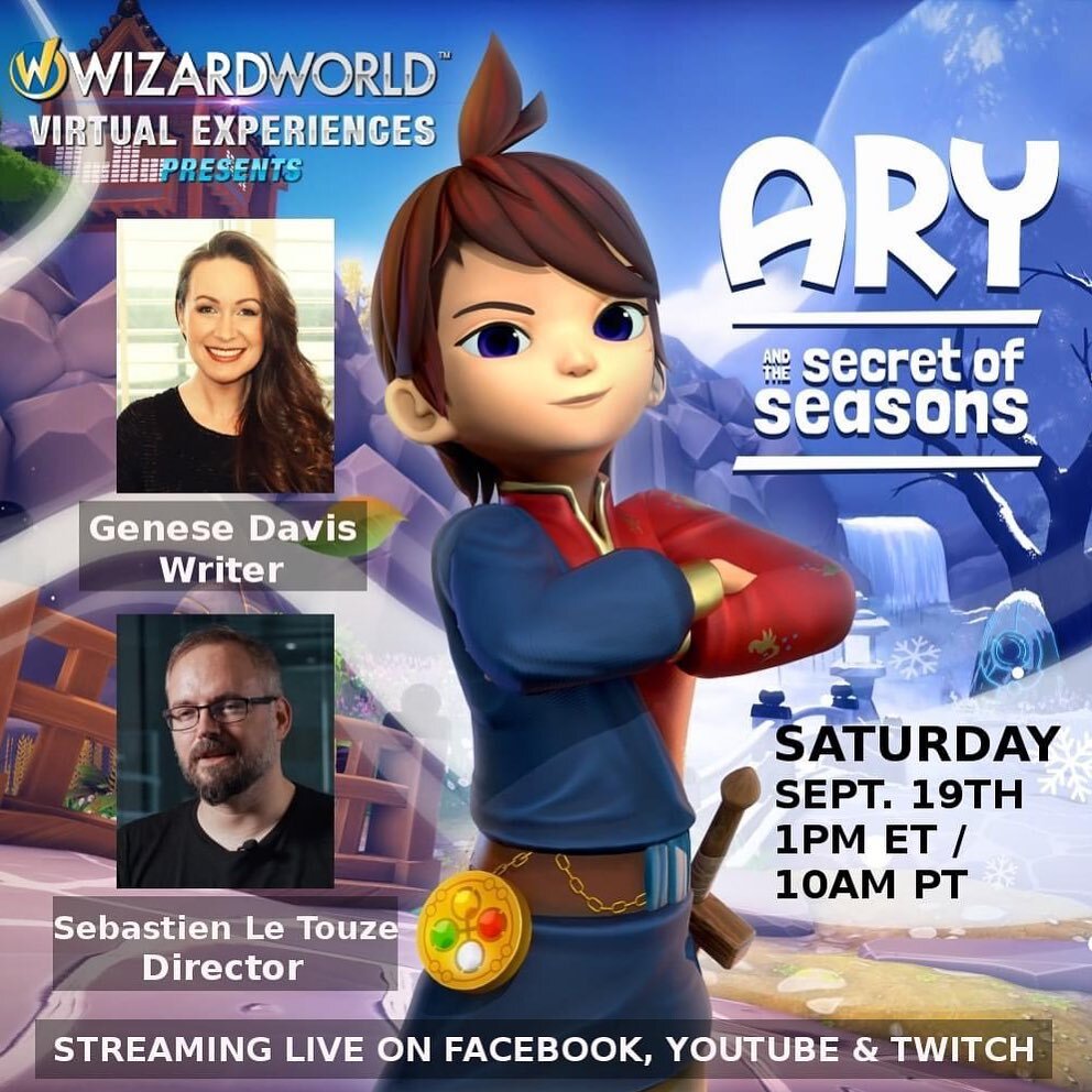 We're live! Come hang out! 

twitch.tv/wizardworldvirtual
youtube.com/wizardworld
facebook.com/wizardworld

#live #panel #aryandthesecretofseasons #videogames #amgaming