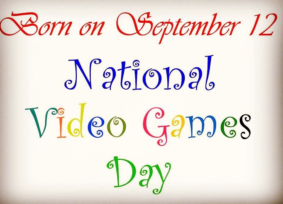 Happy #nationalvideogamesday everyone! Being born at 1am on September 12th, I was destined to celebrate this day for many reasons. 🥳

#birthday #celebrate #videogames #games #amgaming #videogamesday #girl #happy #woman