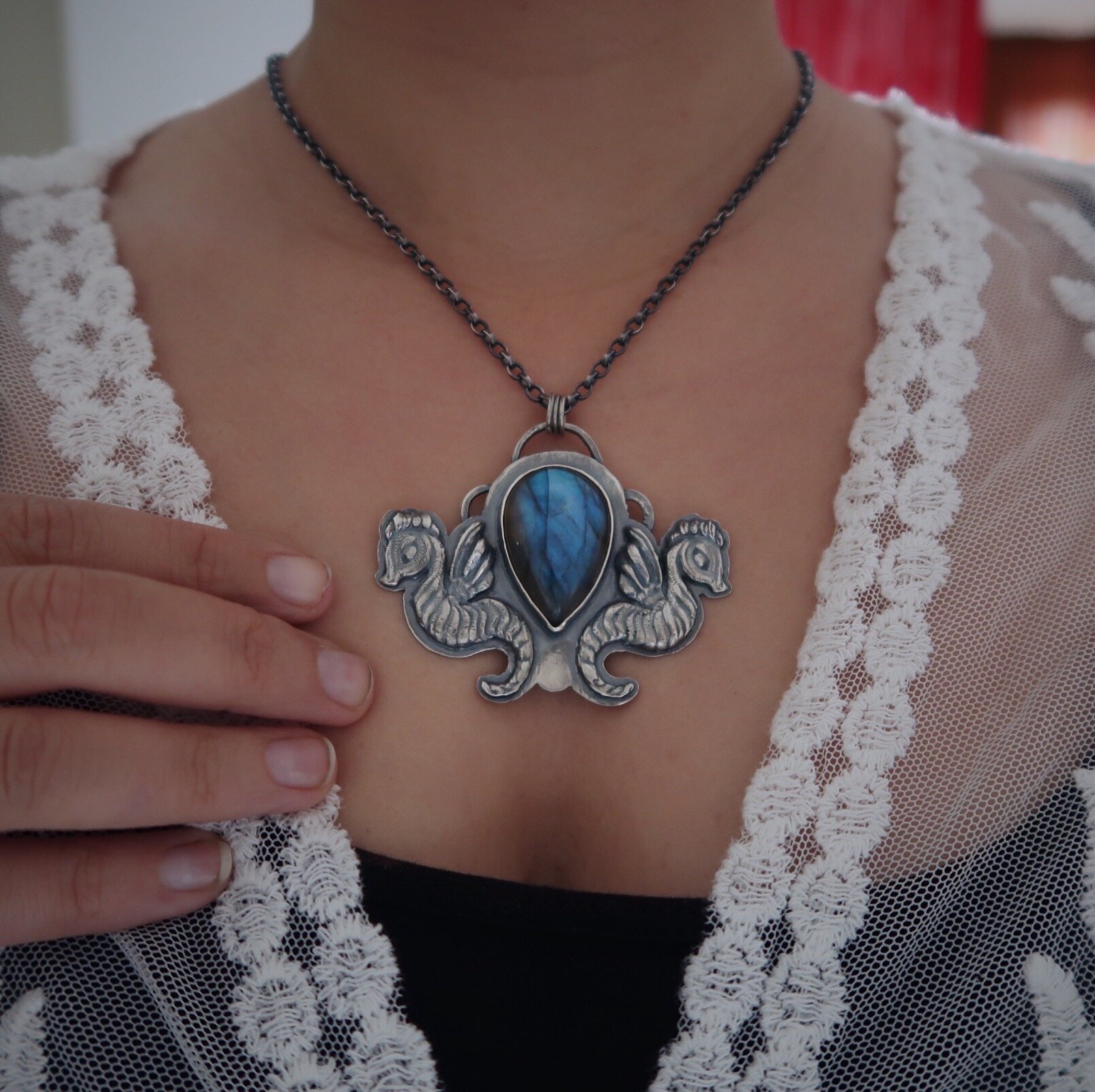Winged Guardians Necklace