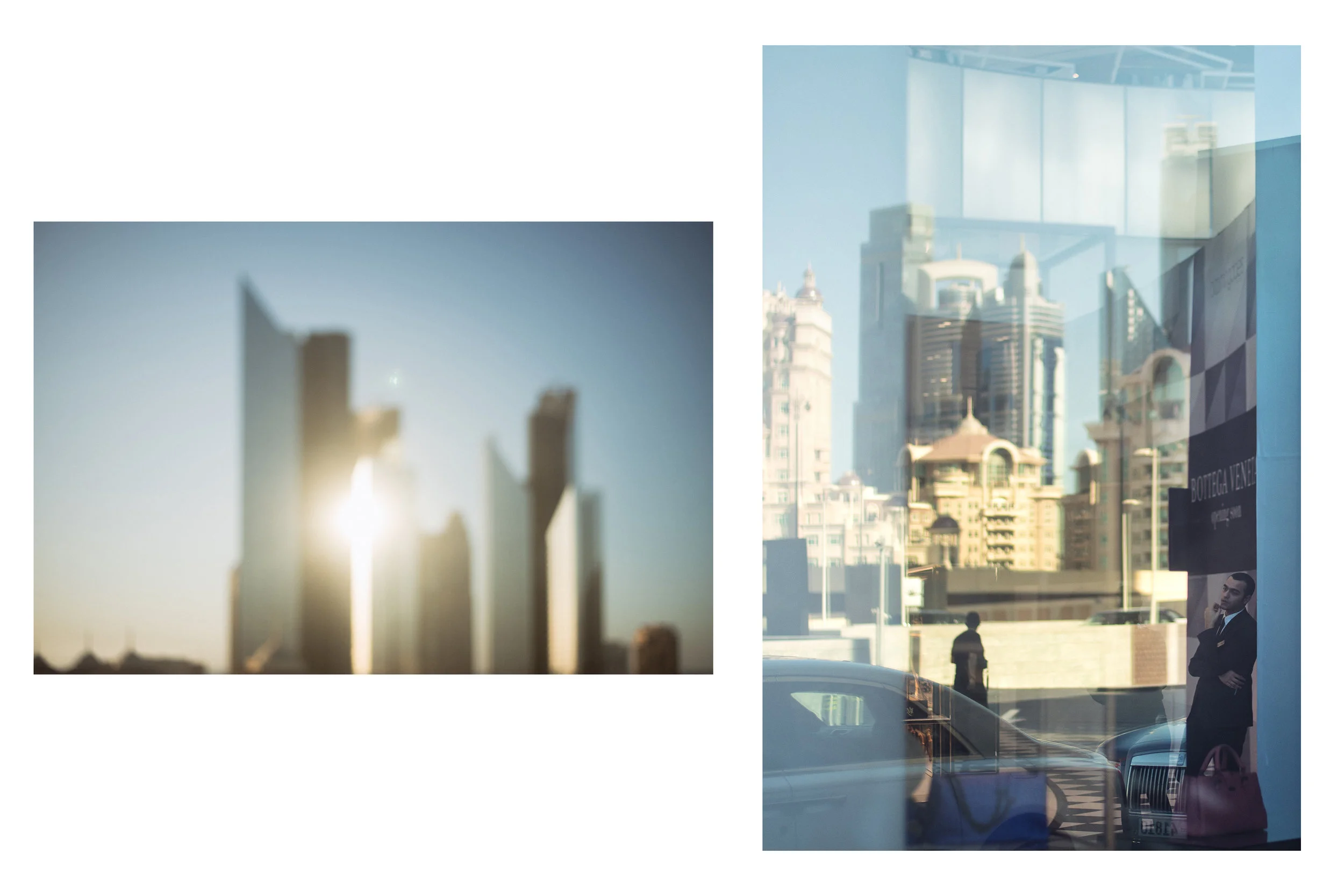 Dubai through a dirty window - Dubai, 2016 // Dubai Mall - Dubai, 2016