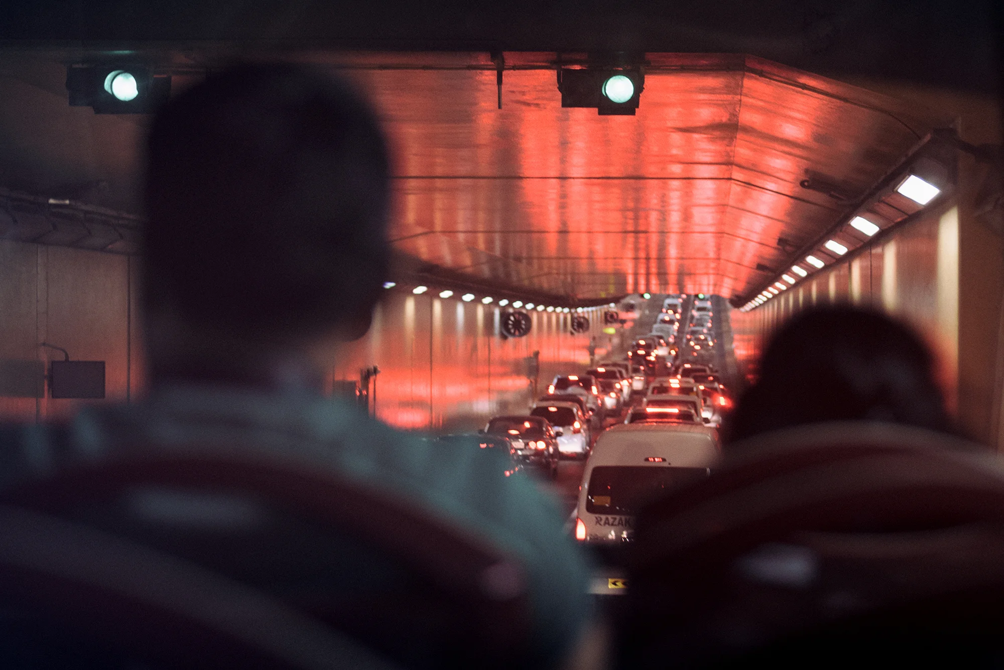 Evening traffic - Dubai, 2016