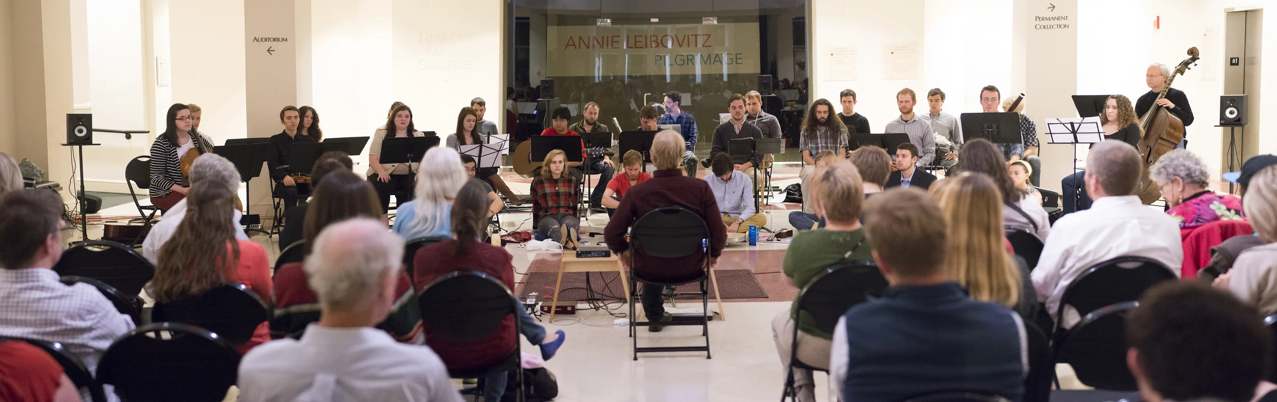 The 'asleep, forest, melody, path' concert, a composition by Michael Pisaro recorded at the Columbia Museum of Art, appears on Steve Smith 's NYT Classical Playlist. Here's a link to the file on Soundcloud. (I'm in the back with Annie L.)