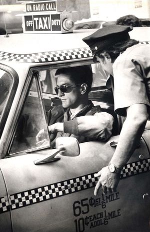 Robert Deniro em Taxi Driver Set - 1975