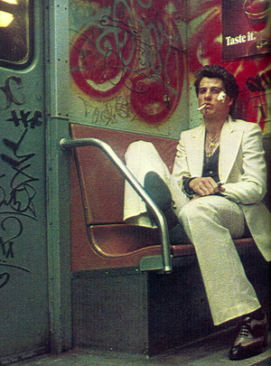 Set do filme Embalos de Sábado a Noite - NYC Subway 1977