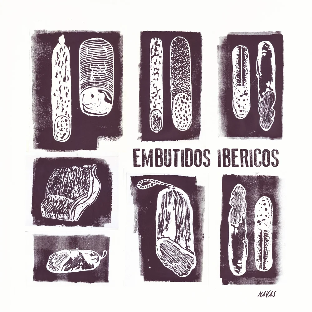 Embutidos Ibéricos. Monotypes (2013)
