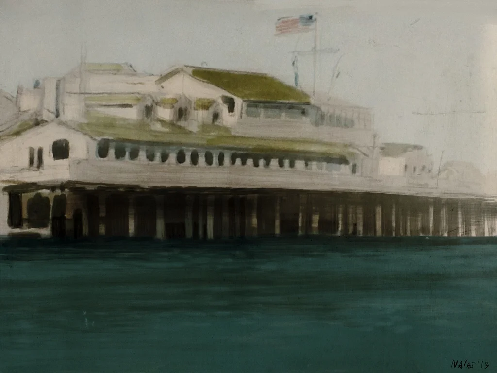 Santa Barbara pier- Procreate - David Navas (2013)