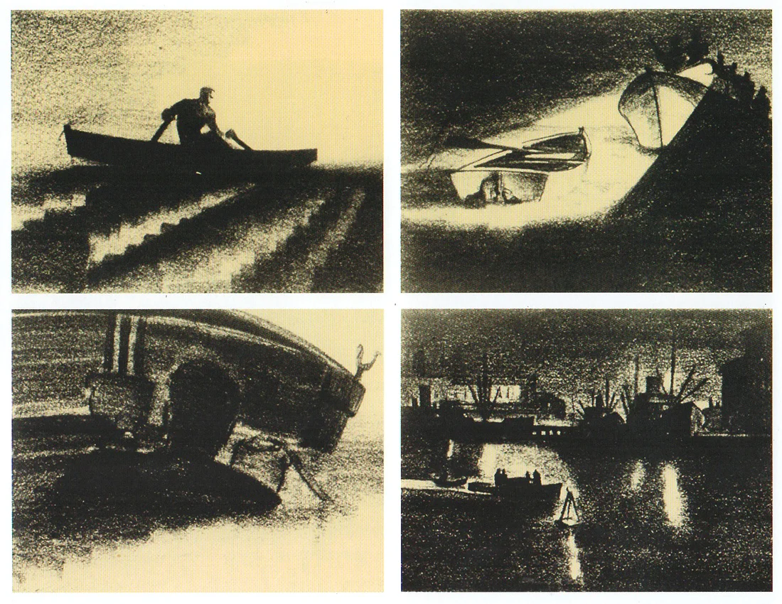 Thorndike is forced to abandon his vessel when a patrol boat nears.