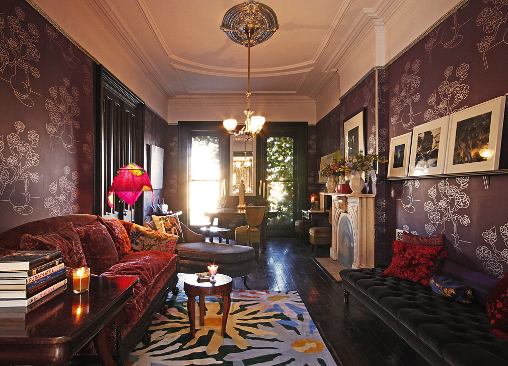 Private townhouse parlor, Brooklyn