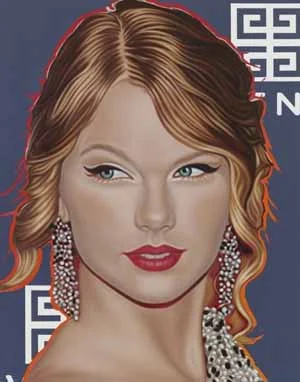 Taylor Swift by Richard Phillips