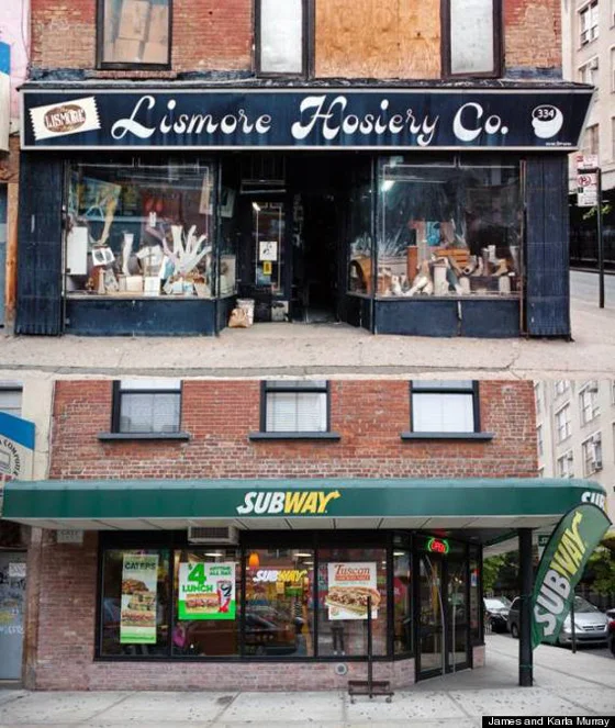 Lismore Hosiery Co., a decades-old hosiery wholesaler was replaced by Subway