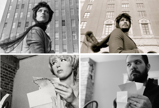 Top; Cindy Sherman, James Franco; Cindy Sherman, unknown hommage