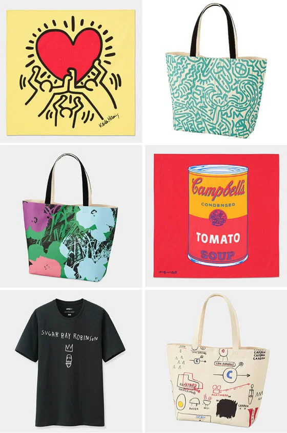 Haring, Warhol & Basquiat at Uniqlo