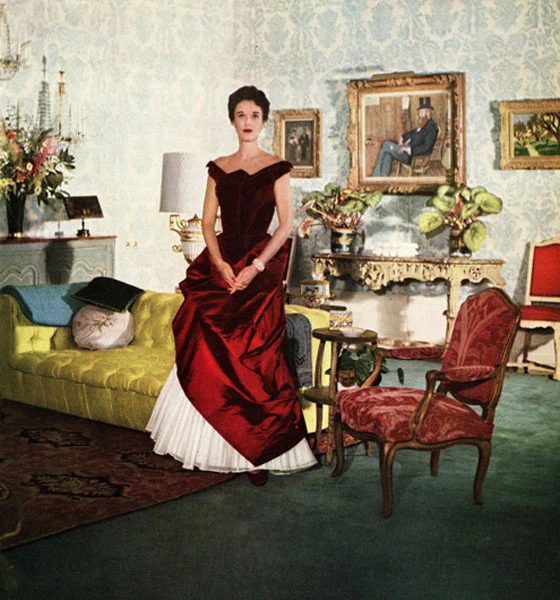 Babe Paley, 1950, photo by John Rawlings