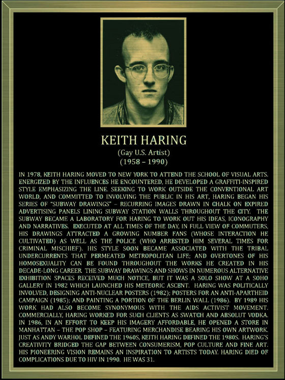 KEITH HARING WOULD HAVE BEEN 56 TODAY — Trey Speegle