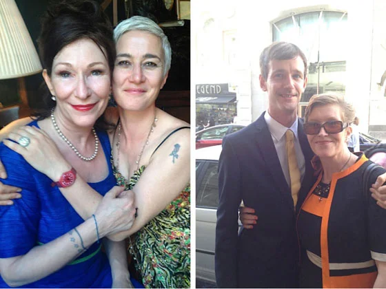 Kate O’Toole and Ciara Martin; Lorcan O’Toole & Pat O’Toole, Kate’s half-brother and sister