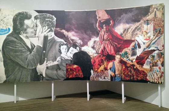 Hamilton collage installation