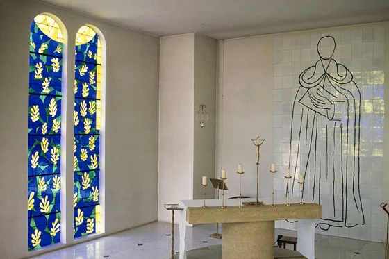 The Rosarie Chapel by Matisse
