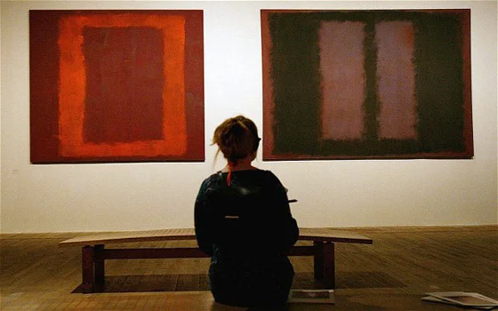 Two of The Seagrams Murals at The Tate