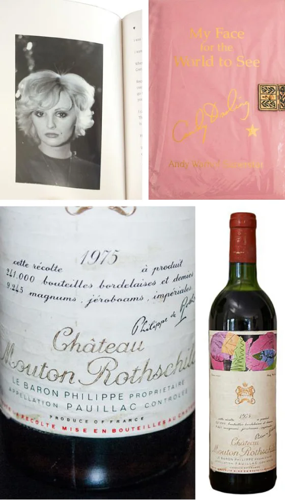 Candy & Wine; Transexual superstar Candy Darling’s Diary and a Warhol designed wine label, 1975 vintage