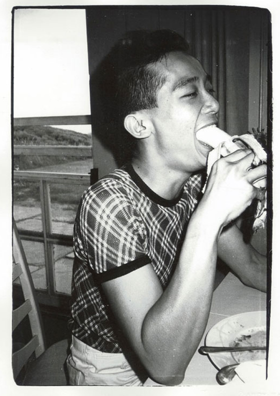 Benjamin Liu Eating a Banana, Jul 06 1982′, unique gelatin silver print, 10 x 8 in. 1982, estimate: $1,000-$2,000