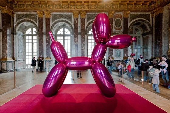 “When I view the world, I don’t think of my own work. I think of my hope that, through art, people can get a sense of the type of invisible fabric that holds us all together, that holds the world together.” – Jeff Koons