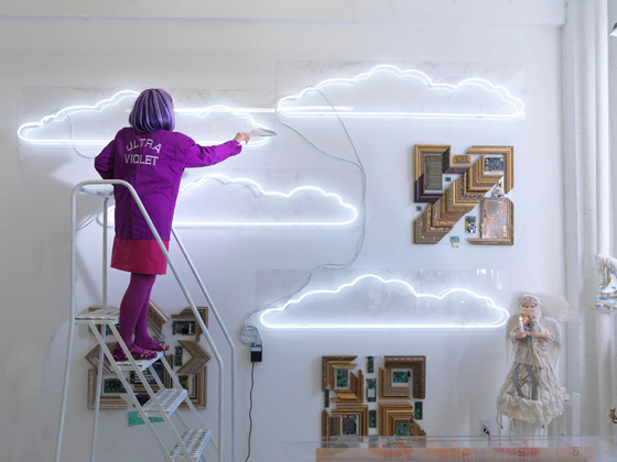 Ultra Violet's final exhibit was at the Dillon Gallery, New York, May 2014