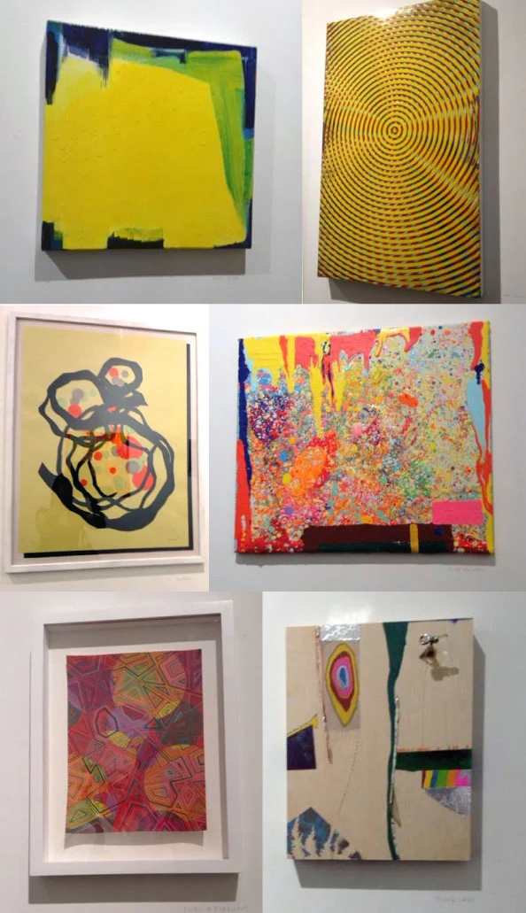 L to R; Sandi Sloane, Taro Suzuki, Judy Rifka, Peter Reginato, Patricia Fabrikant, Blake Lake (photos, Judy Rifka)