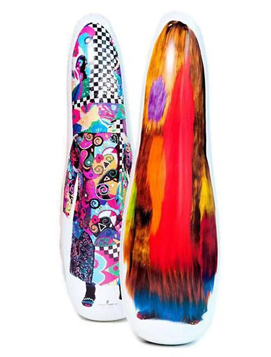 NICK CAVE, Three works: Double sided Inflatable Punching Bag, Imagination Book, Temporary Tattoos, est $100-200
