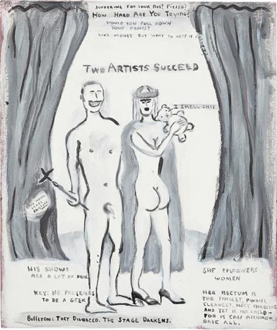 SUE WILLIAMS, Two Artists Succeed, 1992