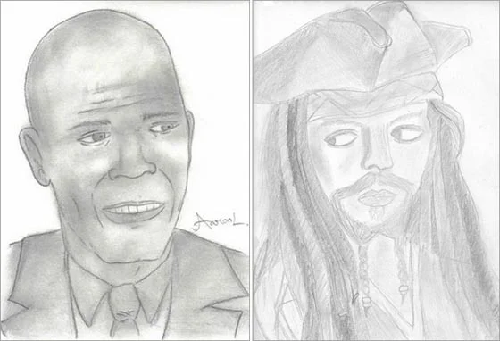 Samuel Jackson & Johnny Depp
