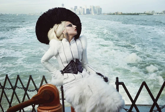 Barbra-inspired Lady Gaga for Vanity Fair