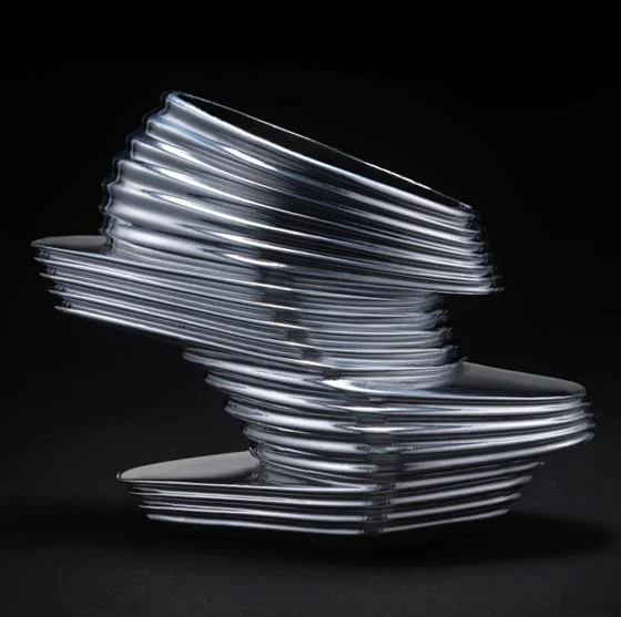 2013: Zaha Hadid, NOVA, chromed vinyl rubber, napa leather and fiberglass.
