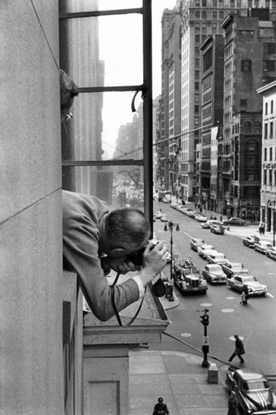 René Burri, Henri Cartier-Bresson, New York, 1959