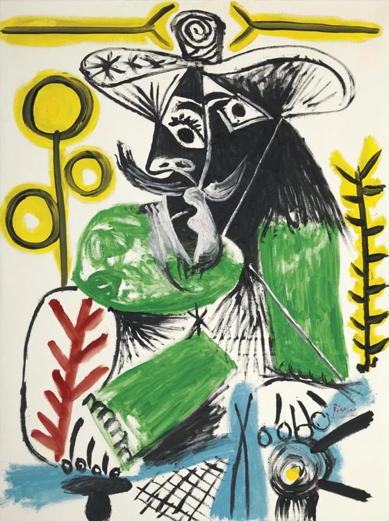 Pablo Picasso, 1969, Homme Assis, est. $8-12 million