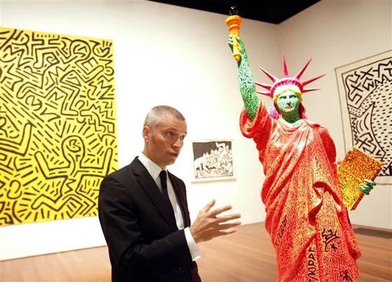 This exhibit, organized by Dieter Buchhart, was first seen at the Musee d'Art Moderne de la Ville in Paris