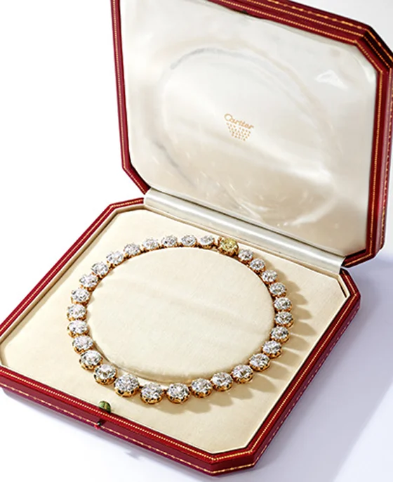 GOLD & DIAMOND RIVIÈRE, CARTIER, Est. $1,250,000 — 1,500,000; Sold $2,797,000