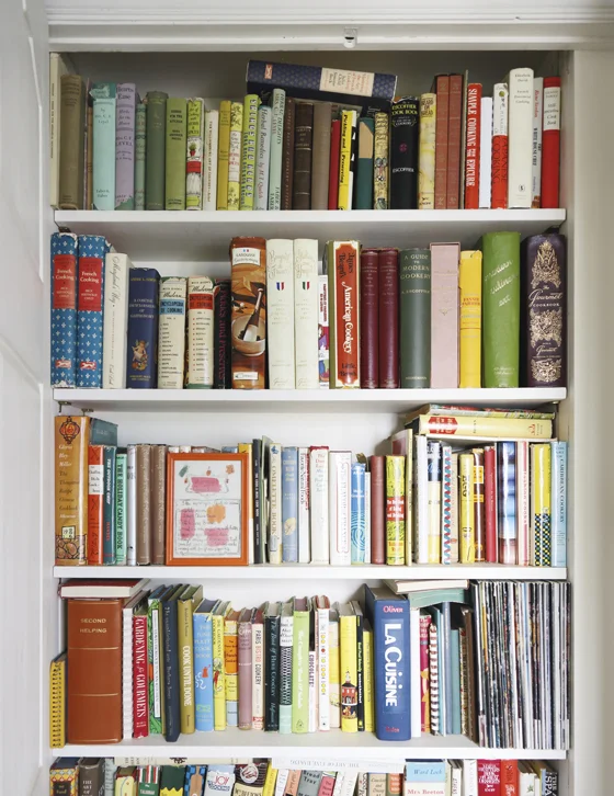 A GROUP OF COOKBOOKS AND BOOKS ON ENTERTAINING Est. $600 — 800; Sold $17,500