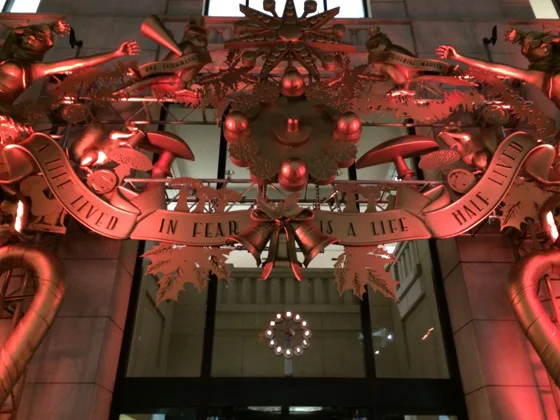 Baz Dazzled at Barneys